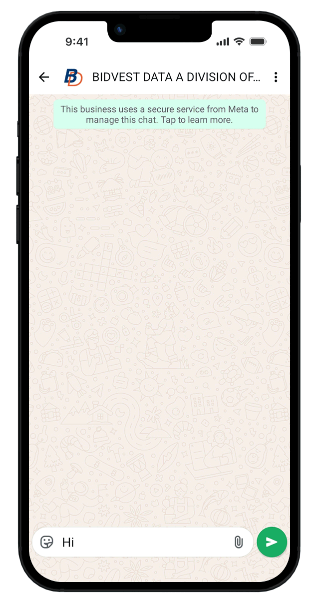 WhatsApp Mockup Interface